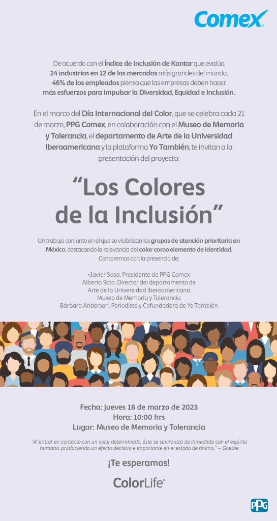 Los Colores de la Inclusión”: proyecto que busca visibilizar a grupos |  Sociedad | W Radio Mexico